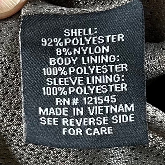 London Fog Men's Full Zip Golf Bomber Windbreaker Jacket Size XL - Picture 12 of 13